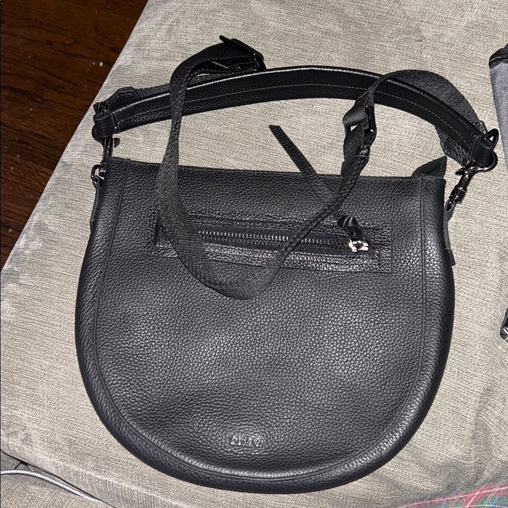 BOTKIER Beatrice Crossbody Black Leather NWOT 12”w X 10”h